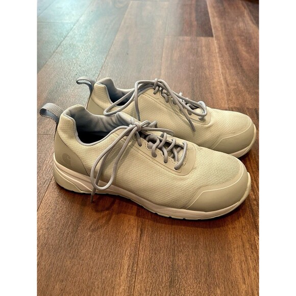 Carhartt Women's Force Nano Composite Toe Work Shoe in Light Blue Size 9.5 EUC!! - Picture 1 of 7